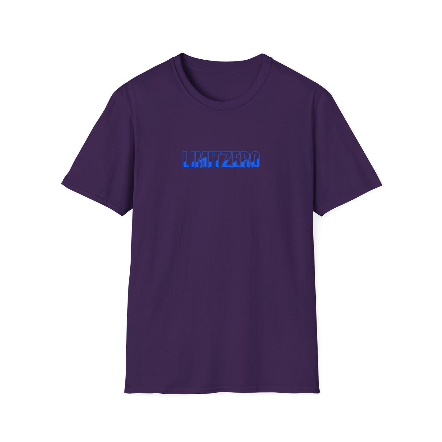 LimitZero Front Half Blue Logo Tee