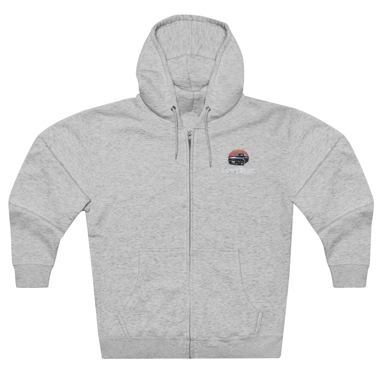 LimitZero E30 Unisex Zip Hoodie (DTG)