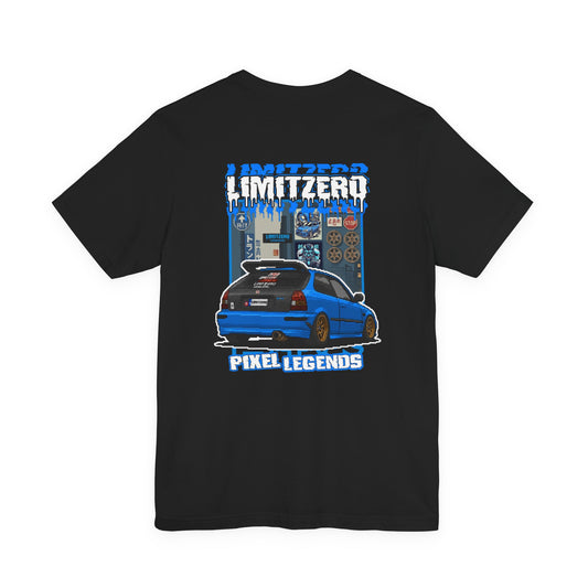 LimitZero EK4 Pixel Garage Unisex T (US MARKET)