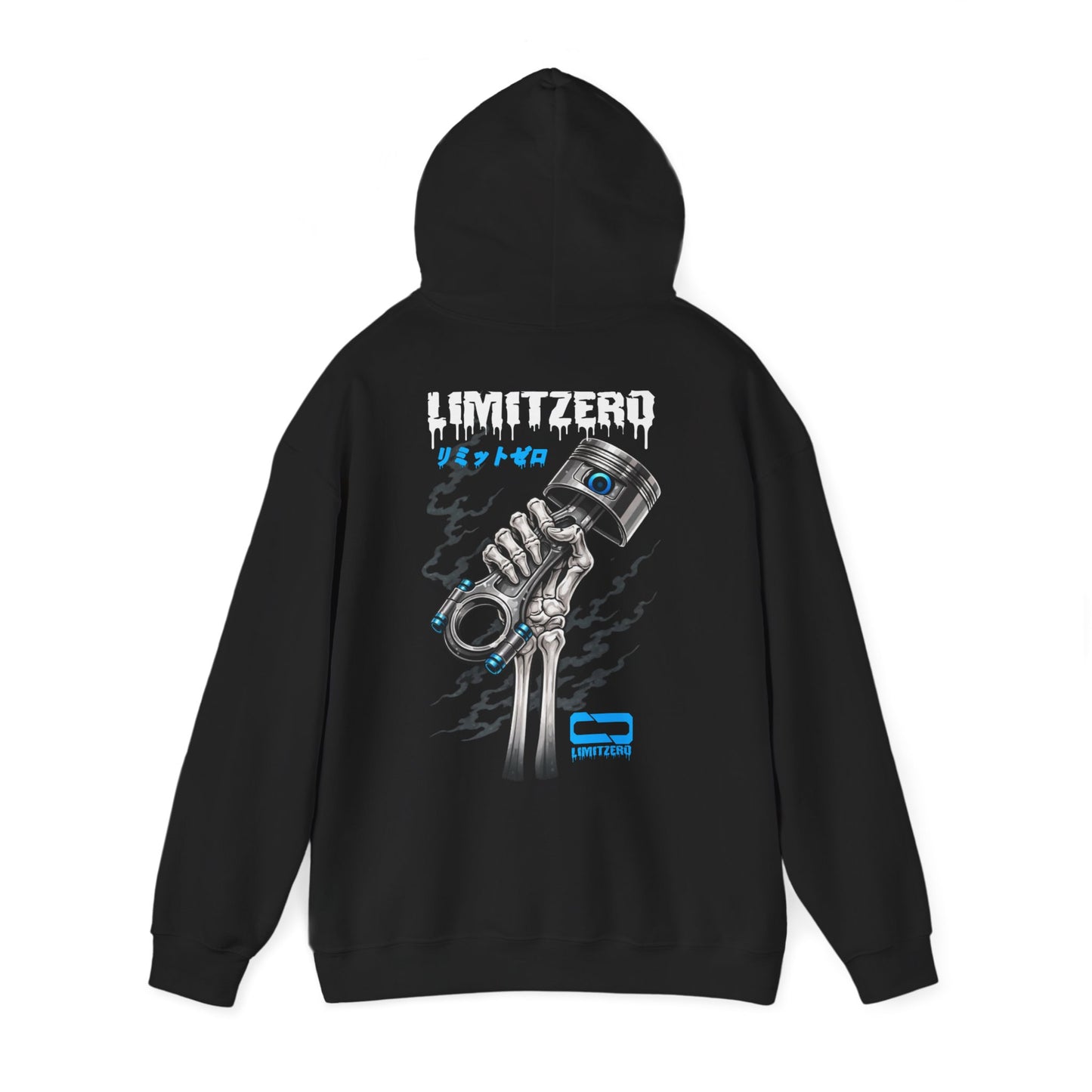 LimitZero Piston-Skull Unisex Hoodie