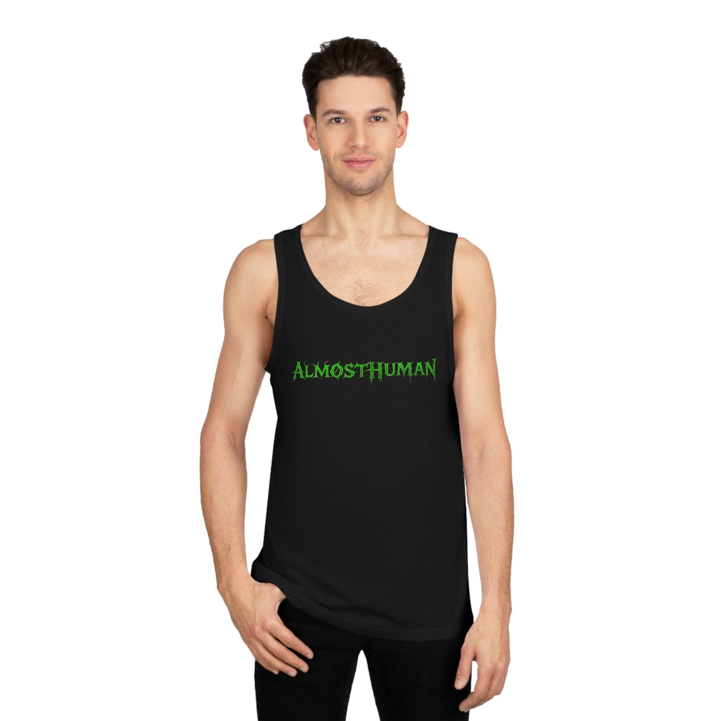 LimitZero AlmostHuman Collaboration Plain Tank Top