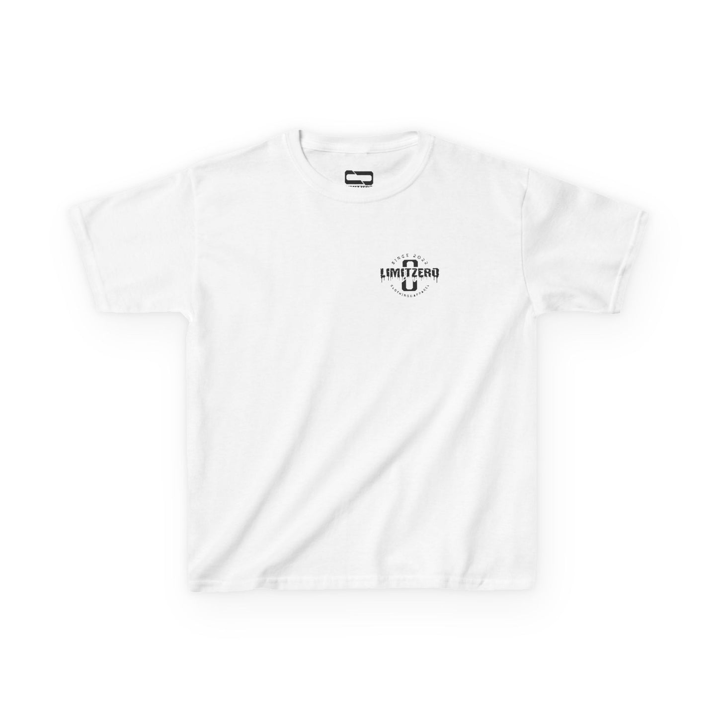 LimitZero Kids Heavy Cotton™ Black/White-JS Tee (EU)