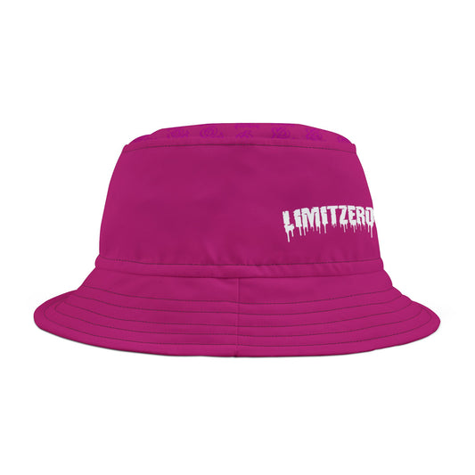 LimitZero Pink L0 Bucket Hat