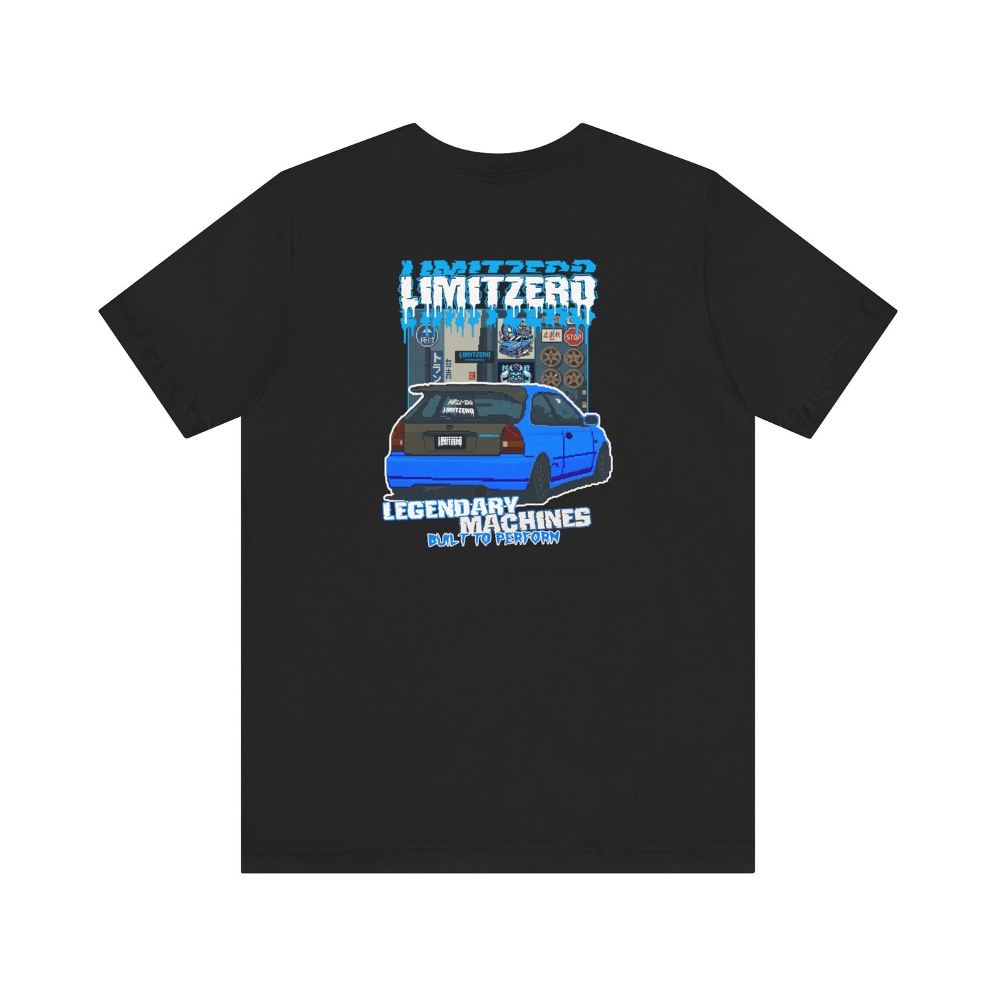 LimitZero Pixel-Scar-Racer Unisex T