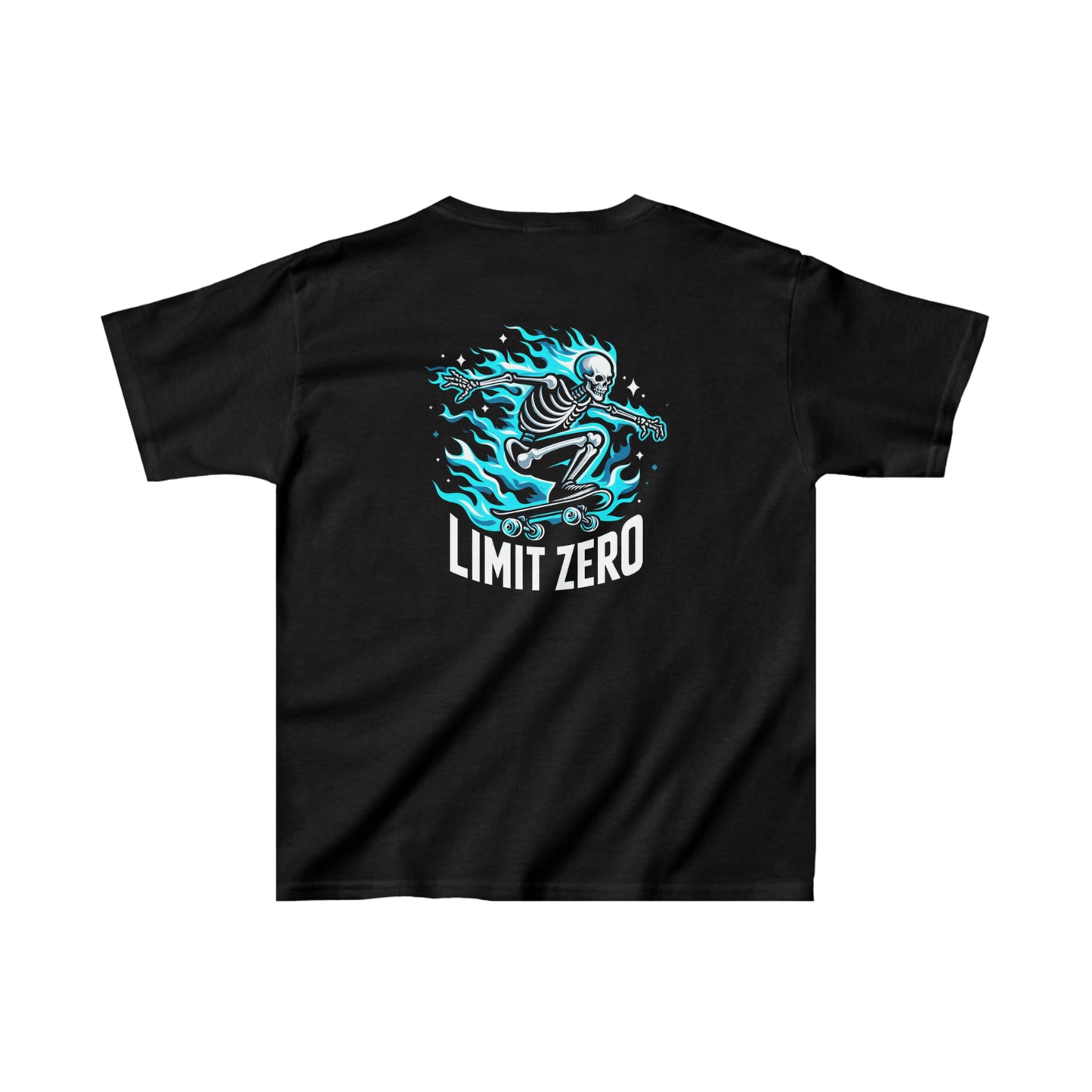 LimitZero Kids Skate on fire Heavy Cotton™ T