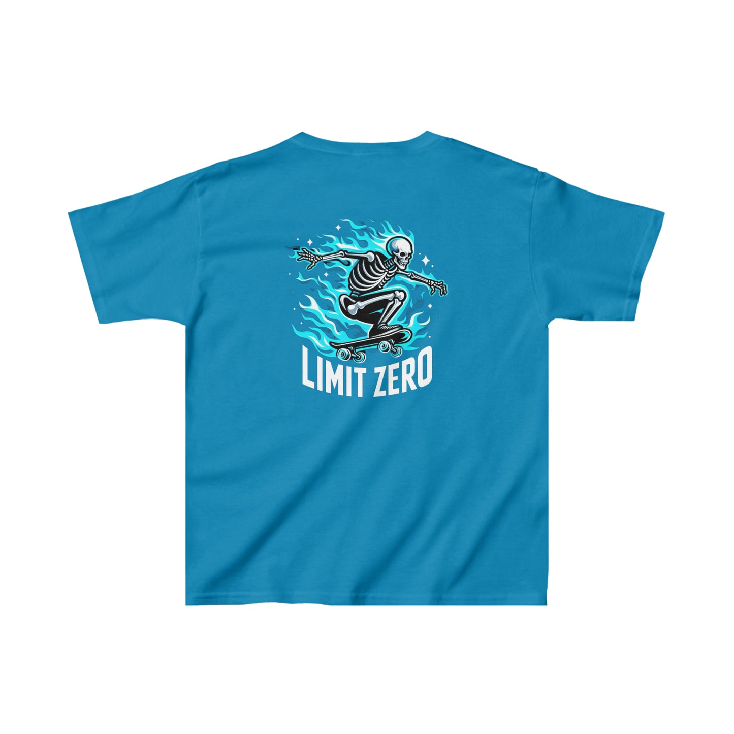 LimitZero Kids Skate on fire Heavy Cotton™ T