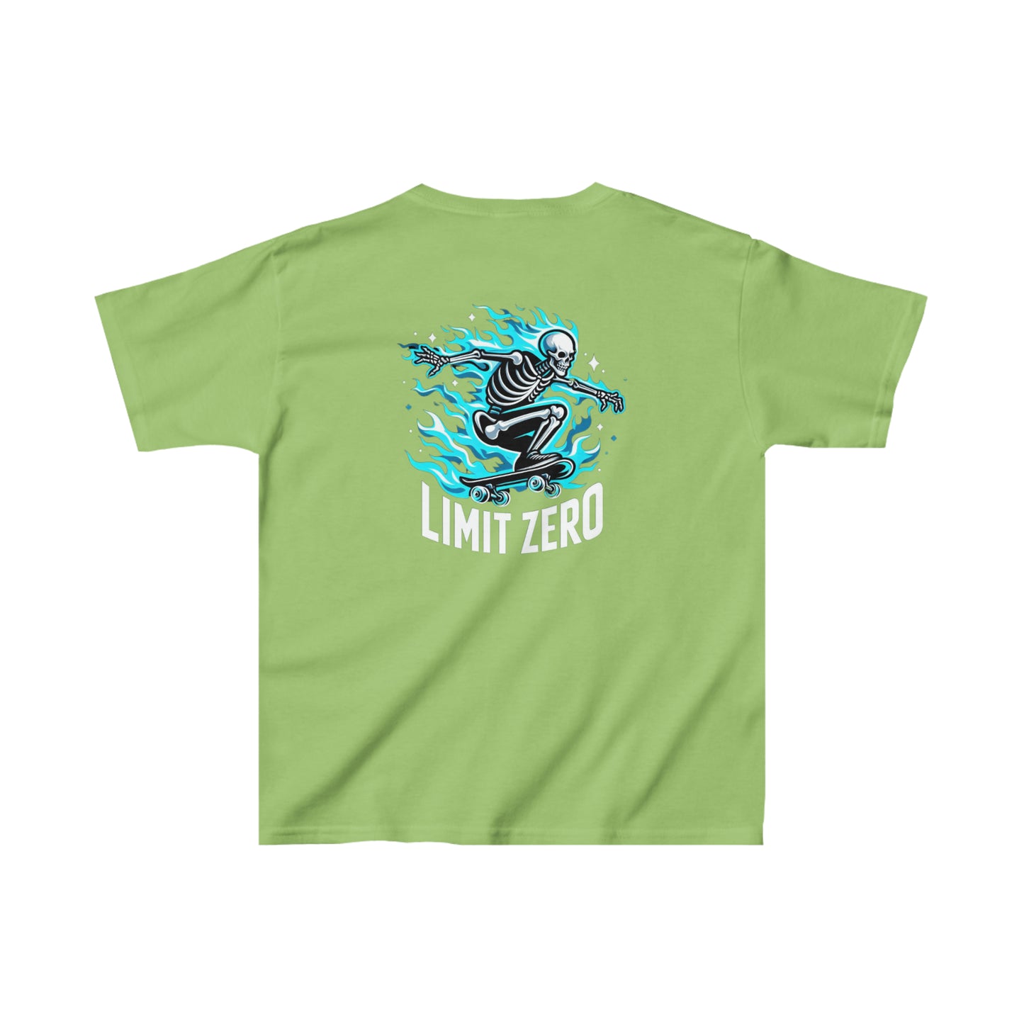 LimitZero Kids Skate on fire Heavy Cotton™ T