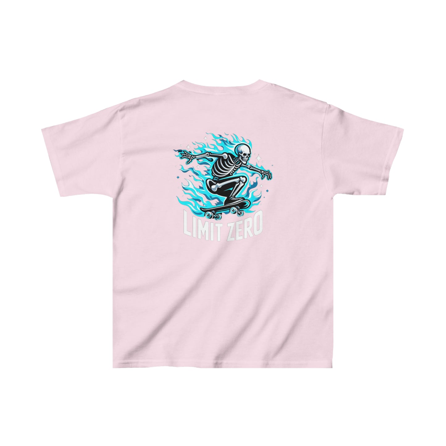 LimitZero Kids Skate on fire Heavy Cotton™ T