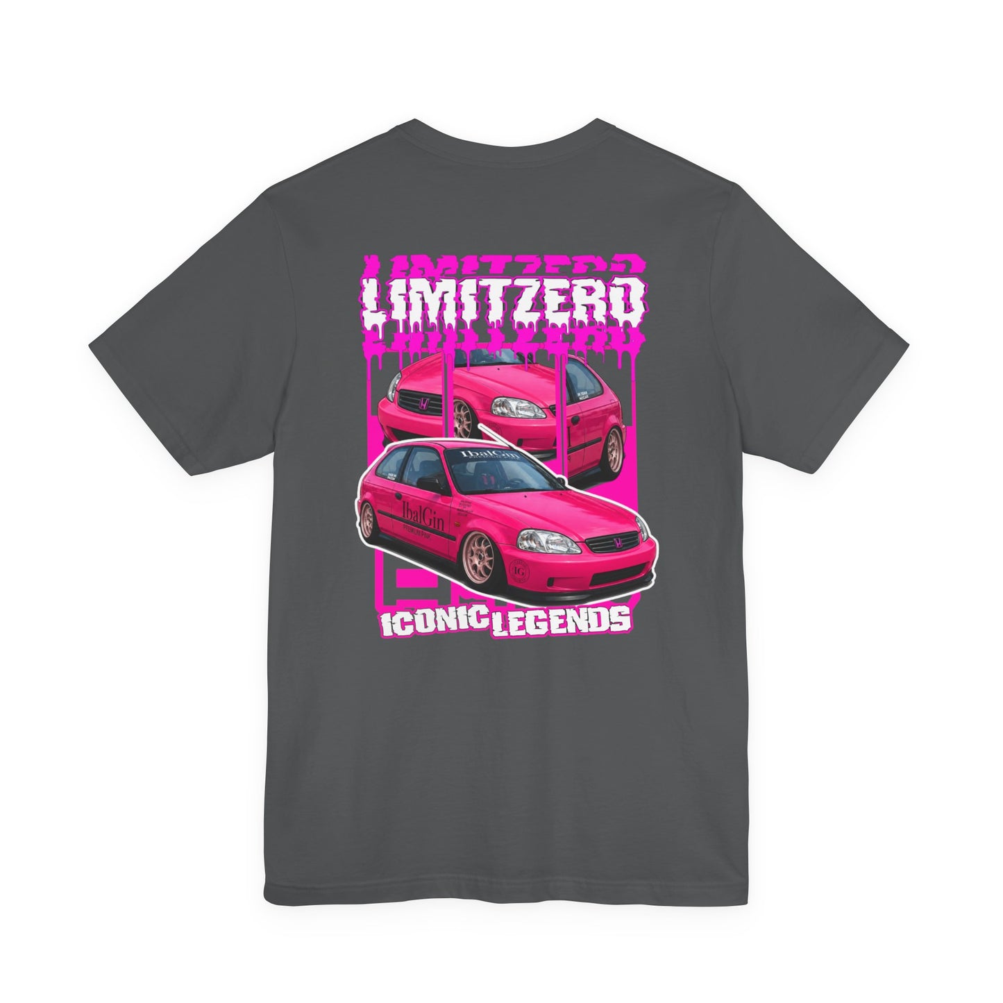 LimitZero Pink Civic EK Unisex T