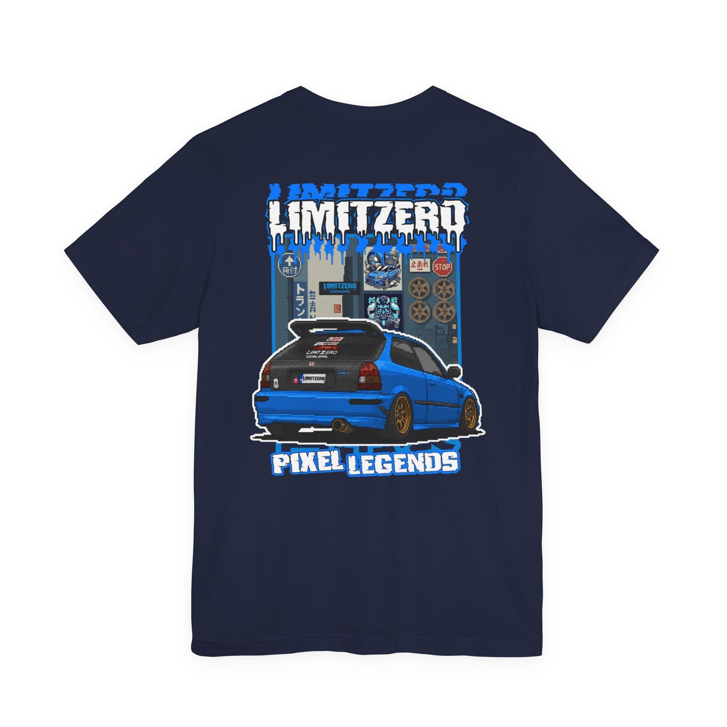 LimitZero EK4 Pixel Garage Unisex T