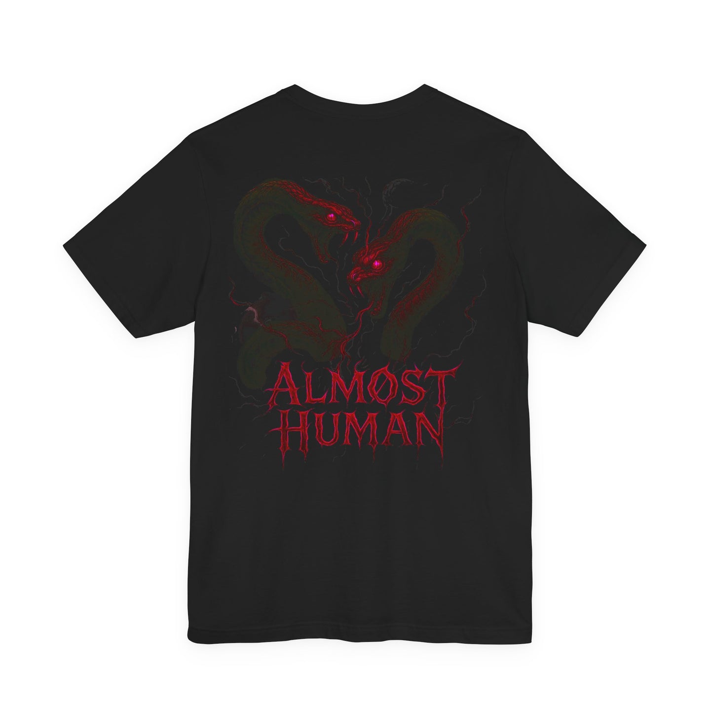 LimitZero AlmostHuman Collaboration Red Unisex T