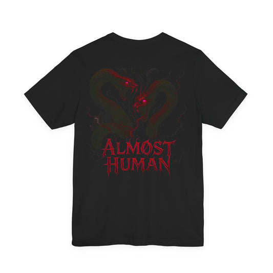LimitZero AlmostHuman Collaboration Red Unisex T