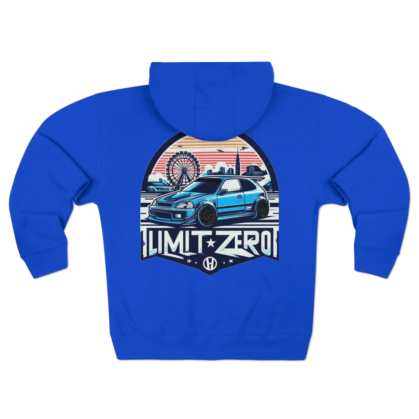 LimitZero EK Ferris wheel Unisex Zip Hoodie (DTG)