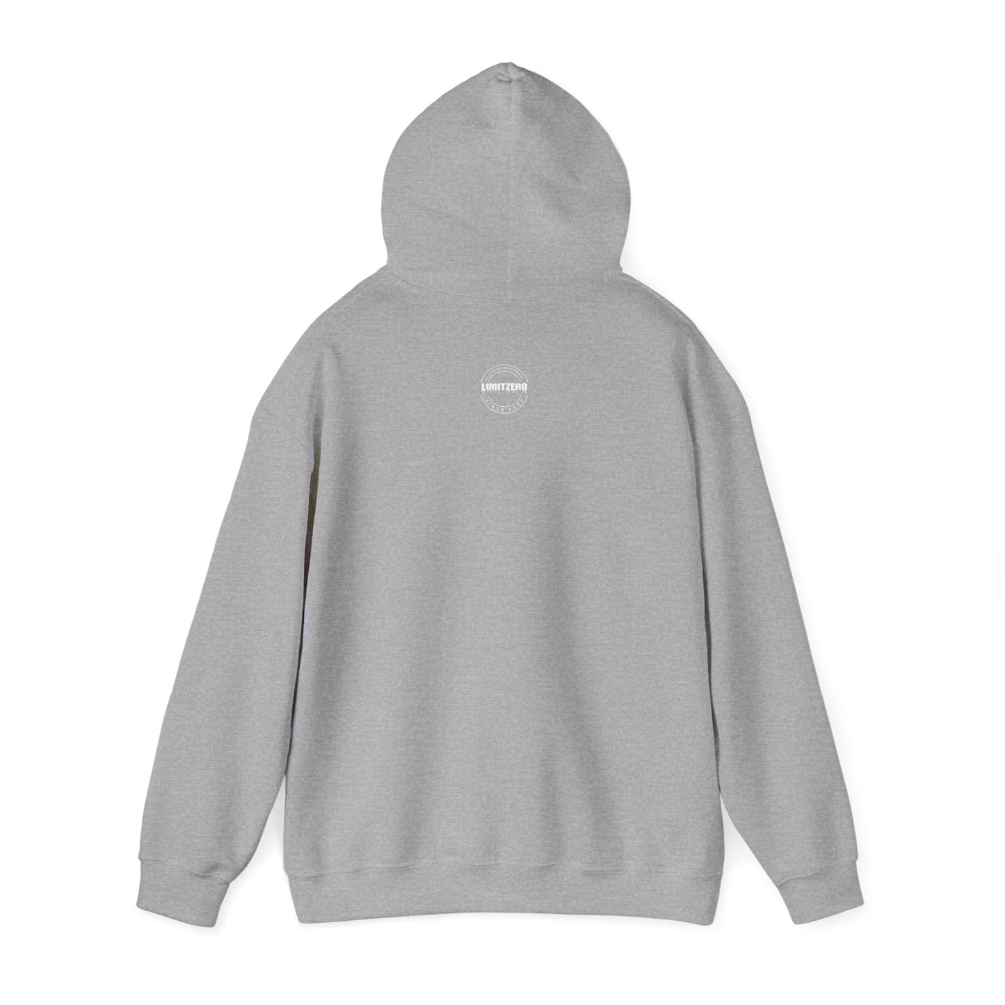 LimitZero New Era Grey/Maroon Br0k3n Glitch Unisex Heavy Blend™ Hoodie
