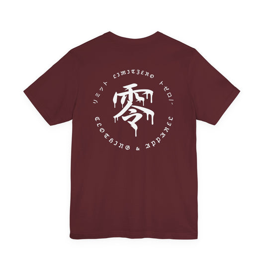 LimitZero Maroon/White-JS Unisex Tee