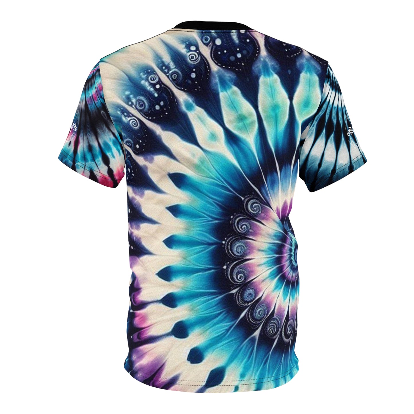 LimitZero LimitedEdition Unisex Tri X-Ray Tie Dye Cut & Sew Tee