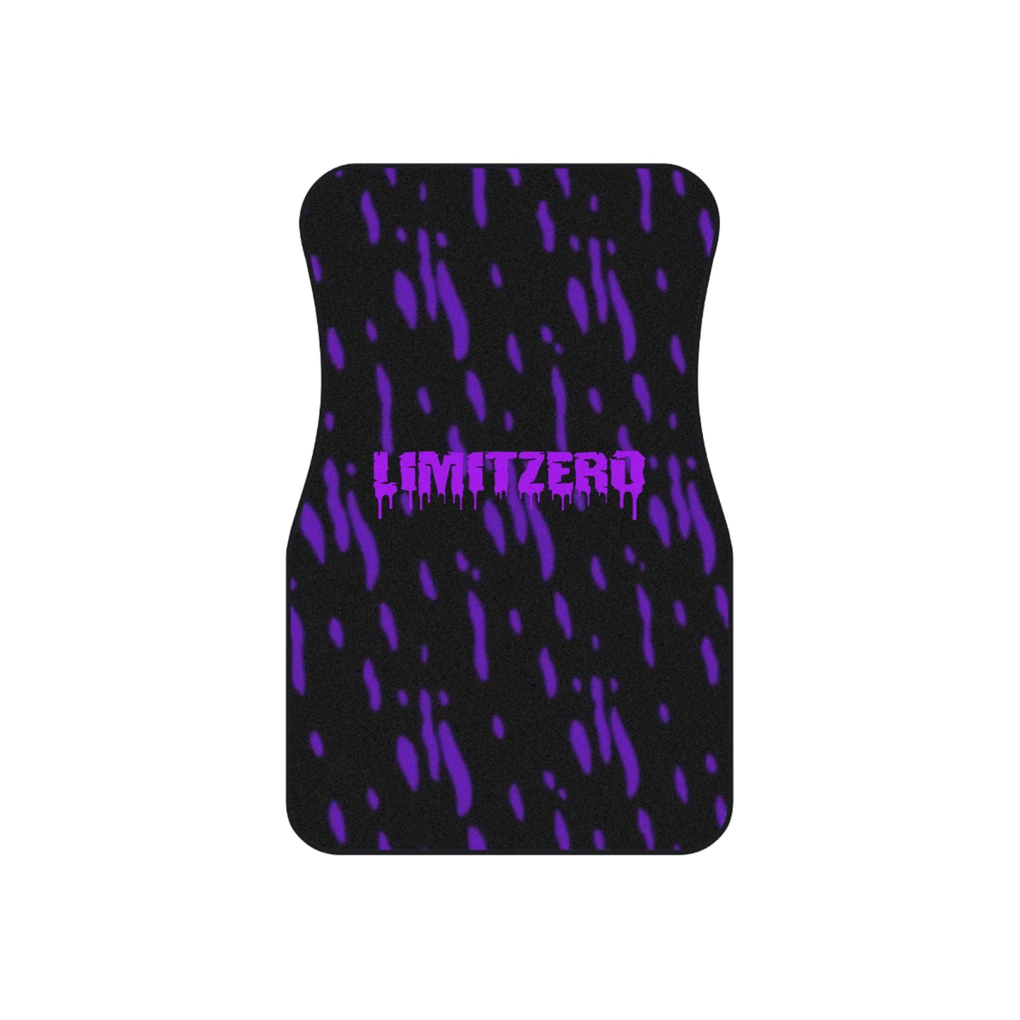 LimitZero Purple Confetti Car Mats (2x Front)