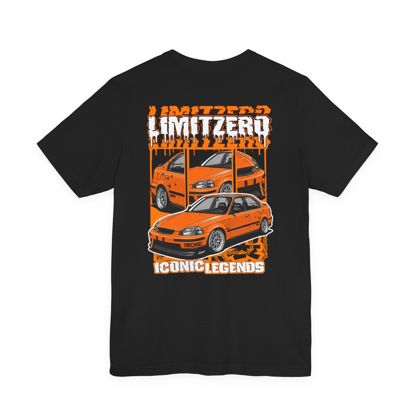 LimitZero Orange EK Sedan Unisex T