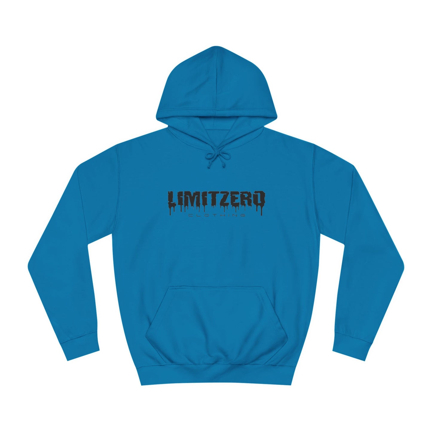 LimitZero Front Curved Drip Logo V2 Unisex Hoodie