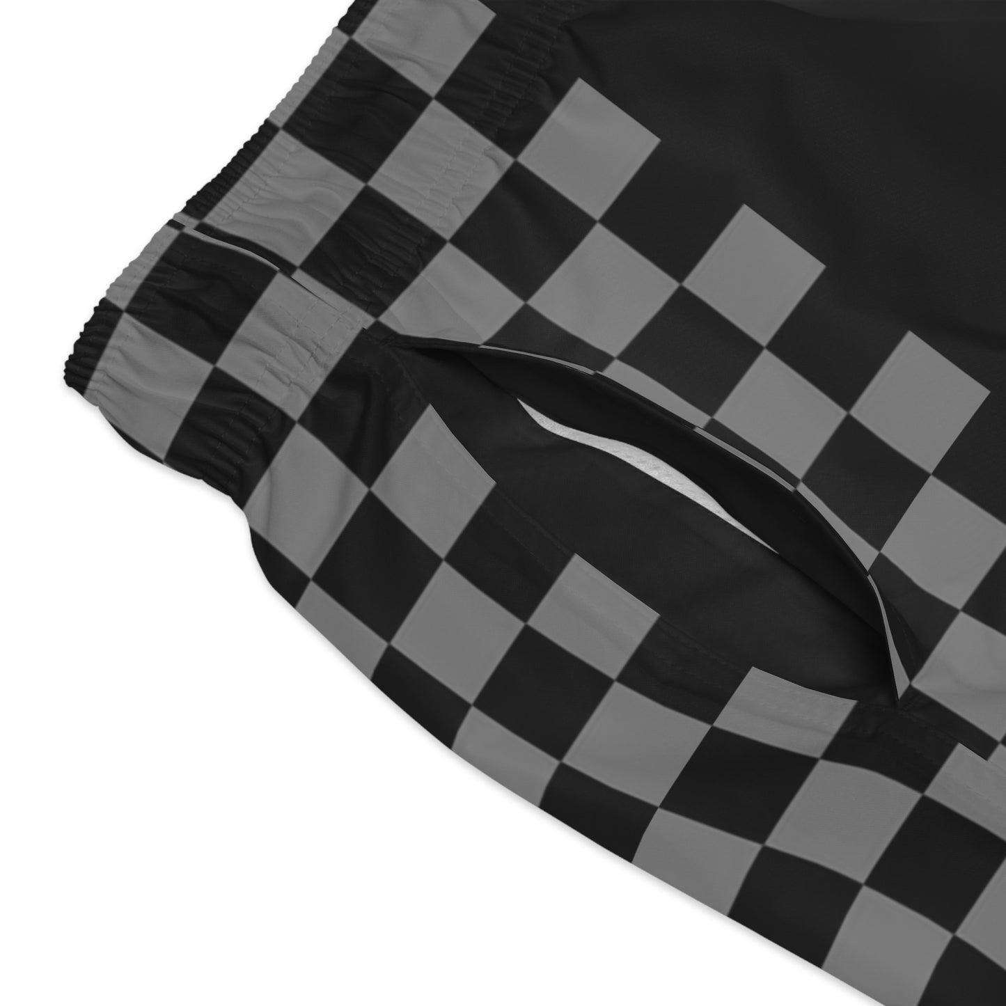 LimitZero Grey checkered Surf Shorts