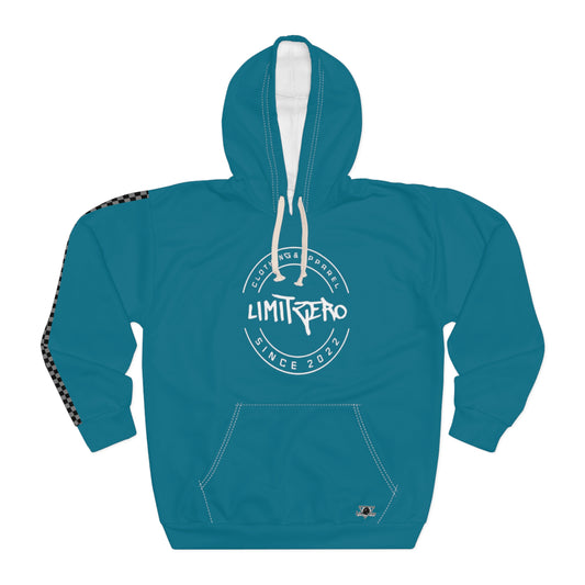 LimitZero Teal Unisex Pullover Hoodie