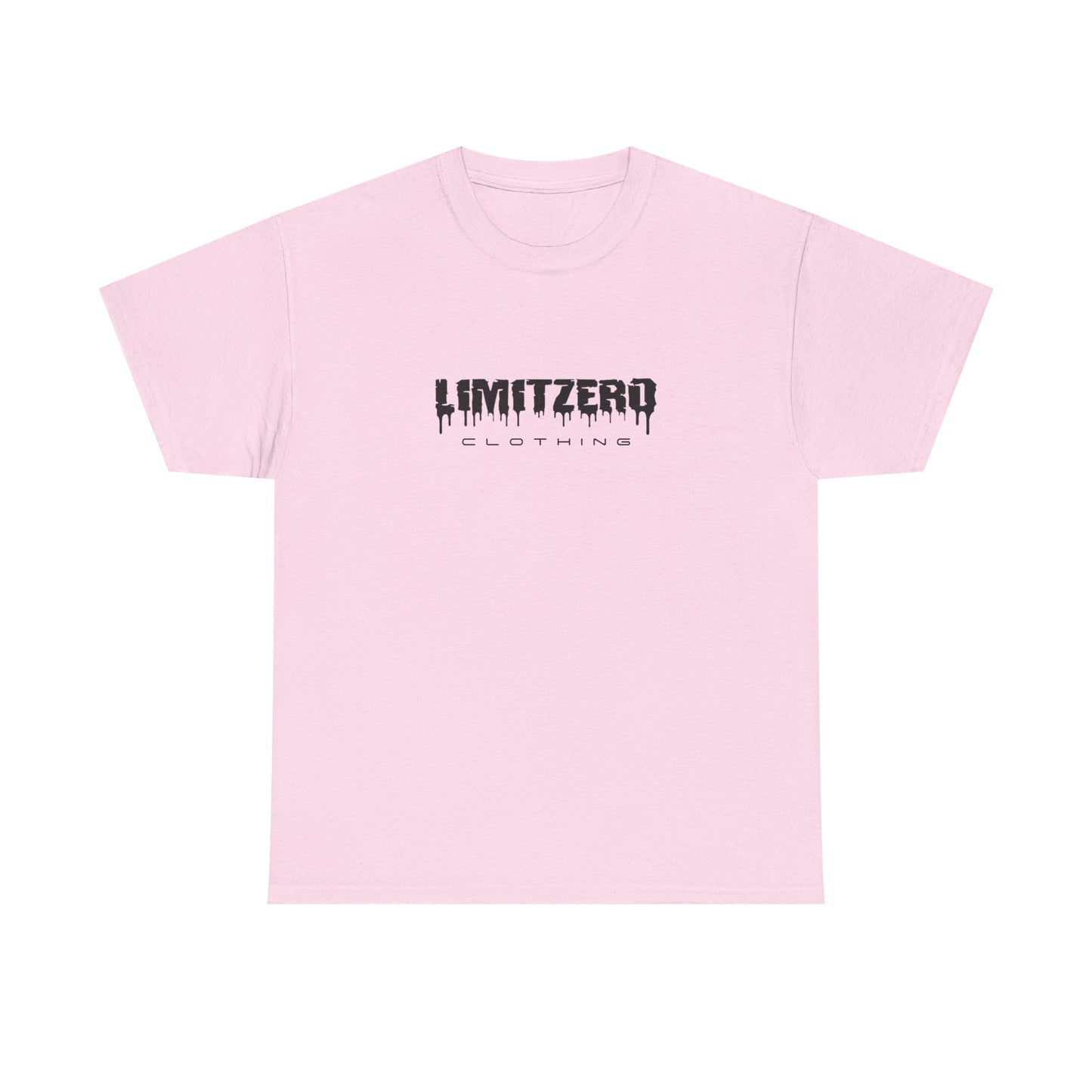 LimitZero New Era Drip Black Logo Heavy Cotton Unisex Tee