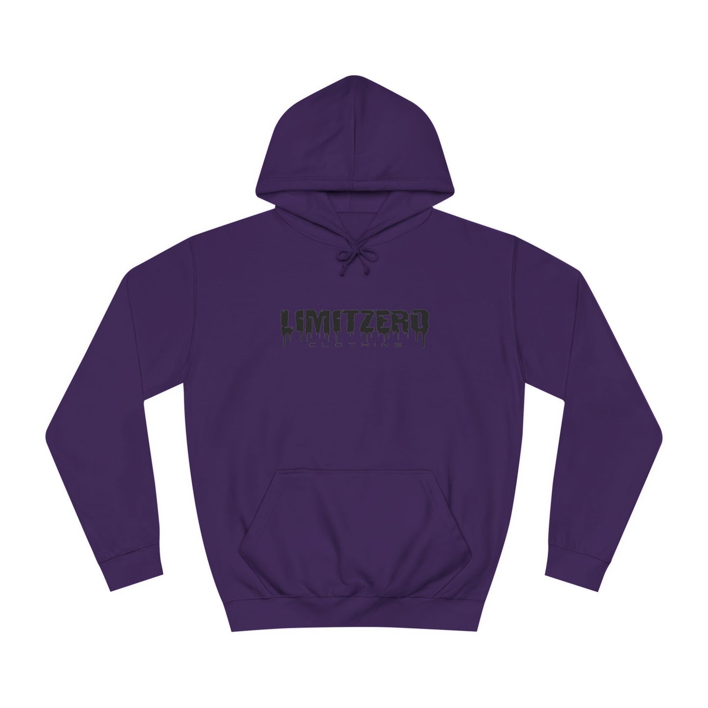 LimitZero New Era Front Curved Drip Logo Unisex Hoodie