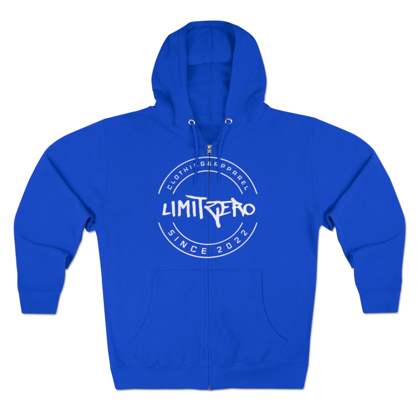 LimitZero Logo V3 Unisex Zip Hoodie (DTG)