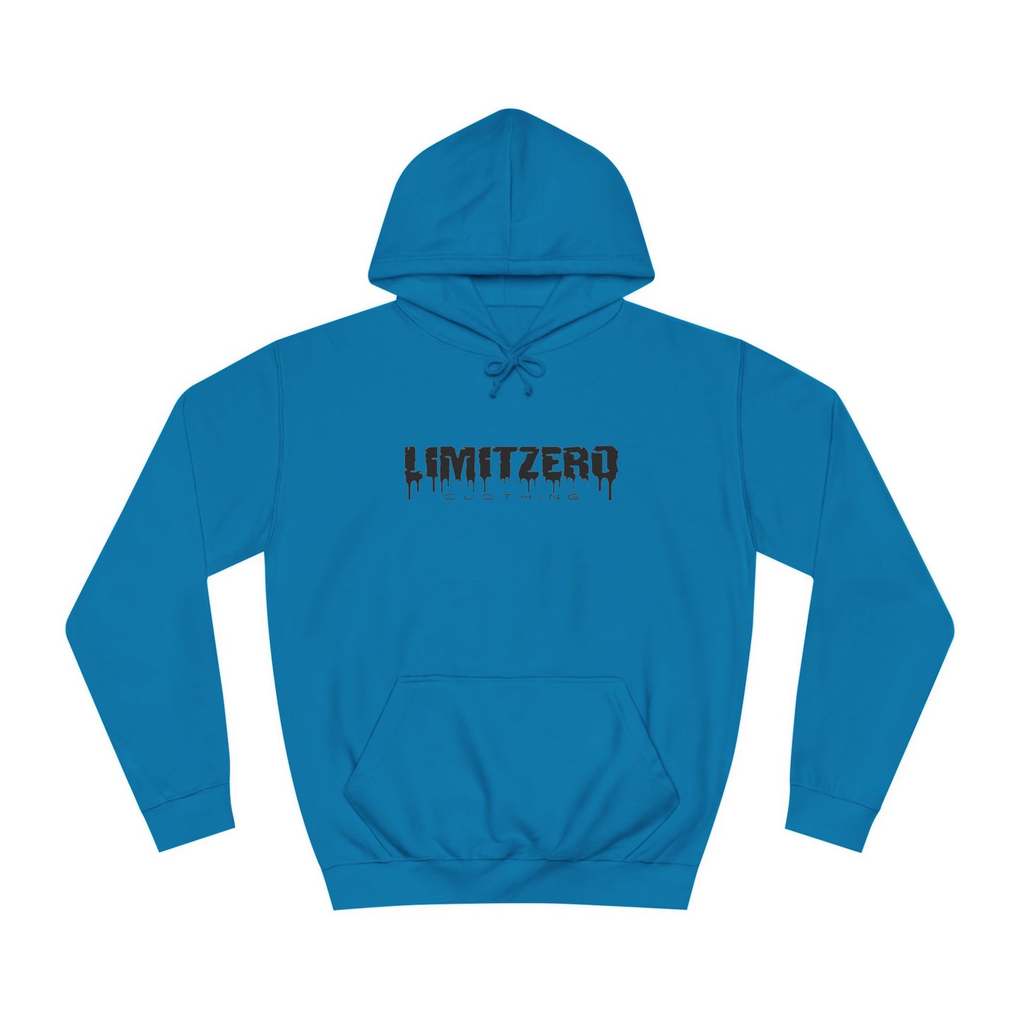 LimitZero New Era Front Curved Drip Logo Unisex Hoodie