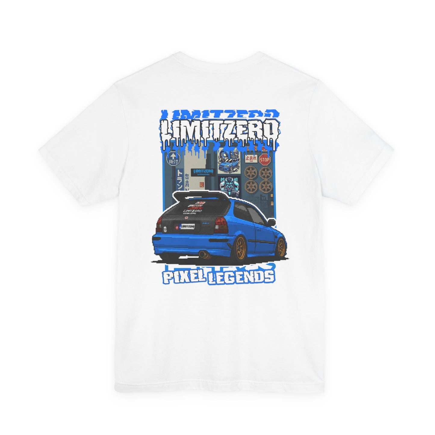 LimitZero EK4 Pixel Garage Unisex T