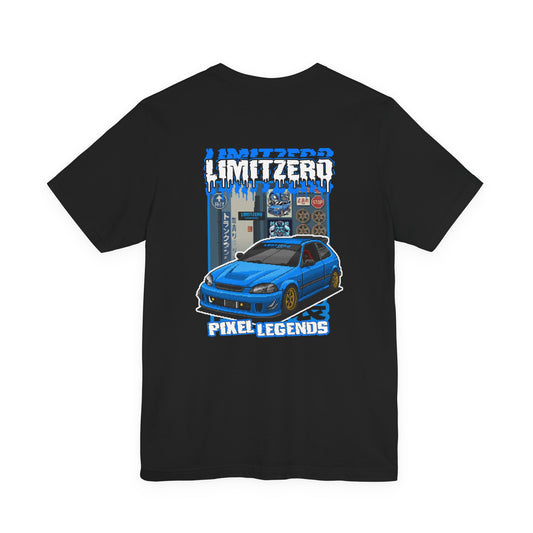 LimitZero EK4 Pixel Driveway Unisex T (US MARKET)