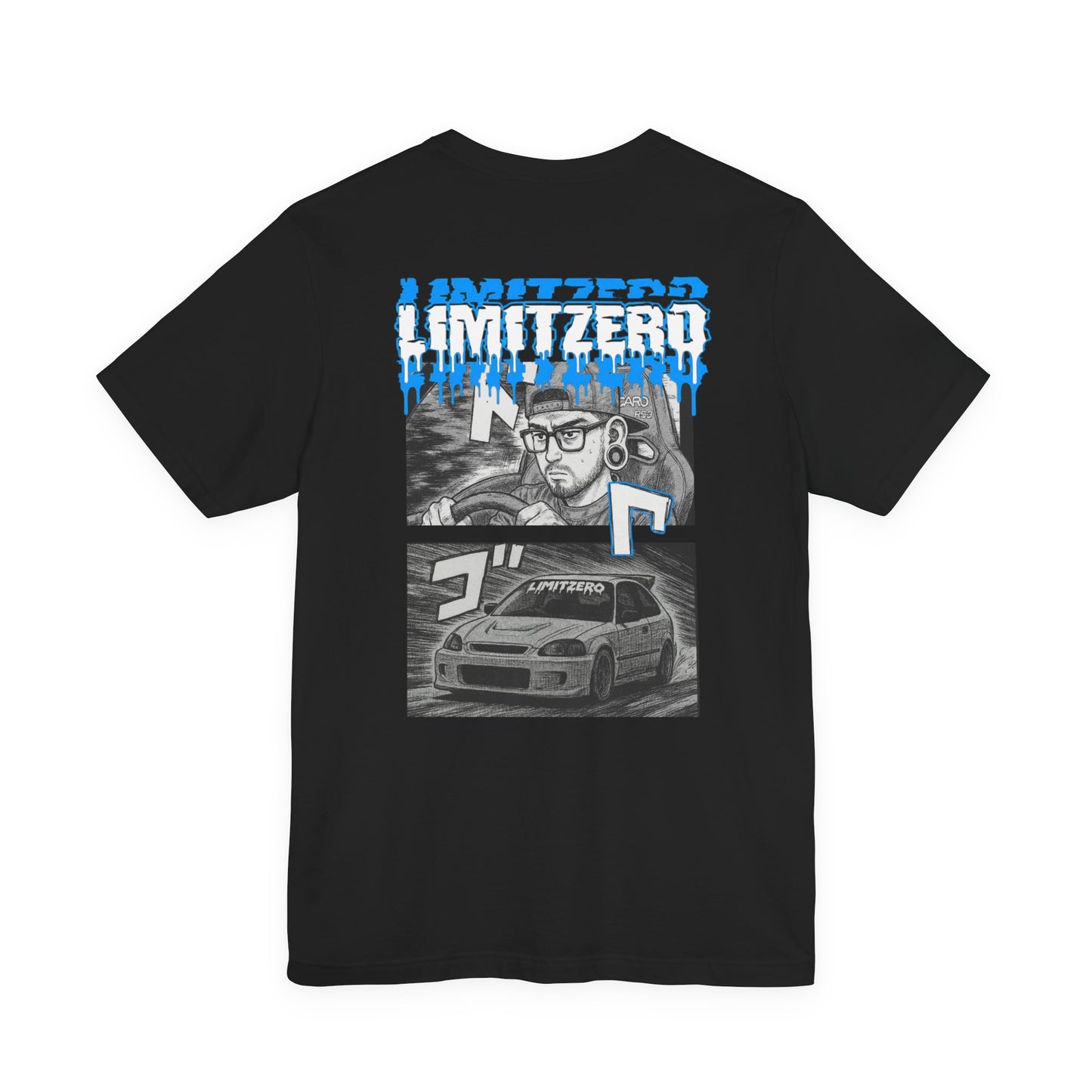 LimitZero Anime-Project-Civic V2 Unisex T
