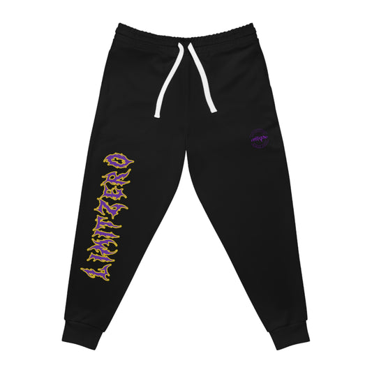 LimitZero Unisex Purple&Gold Sweatpants