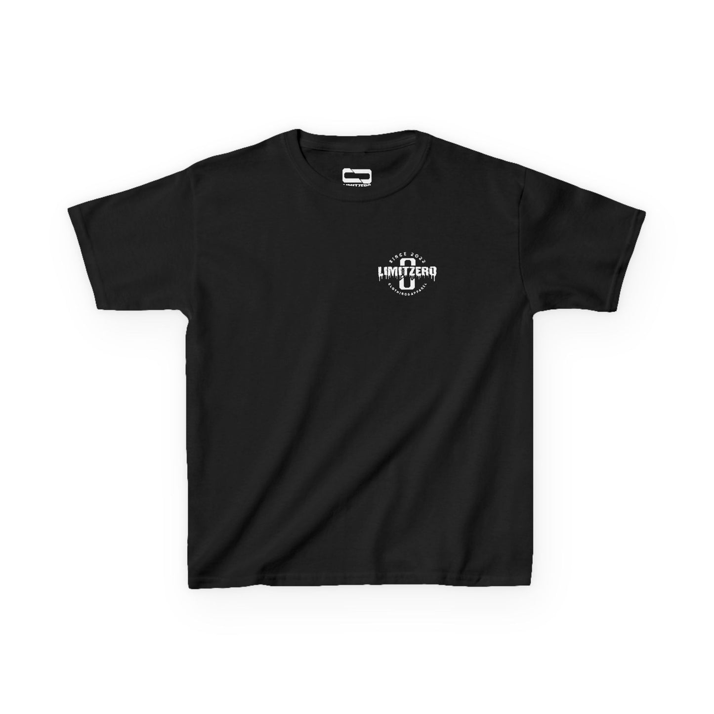 LimitZero Kids Heavy Cotton™ White/Black-JS Tee (EU)