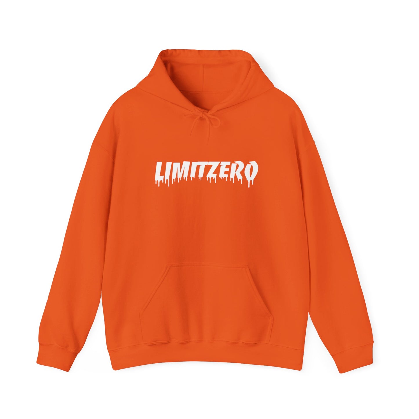 LimitZero Front Curved Drip Logo Unisex Heavy Blend™ Hoodie