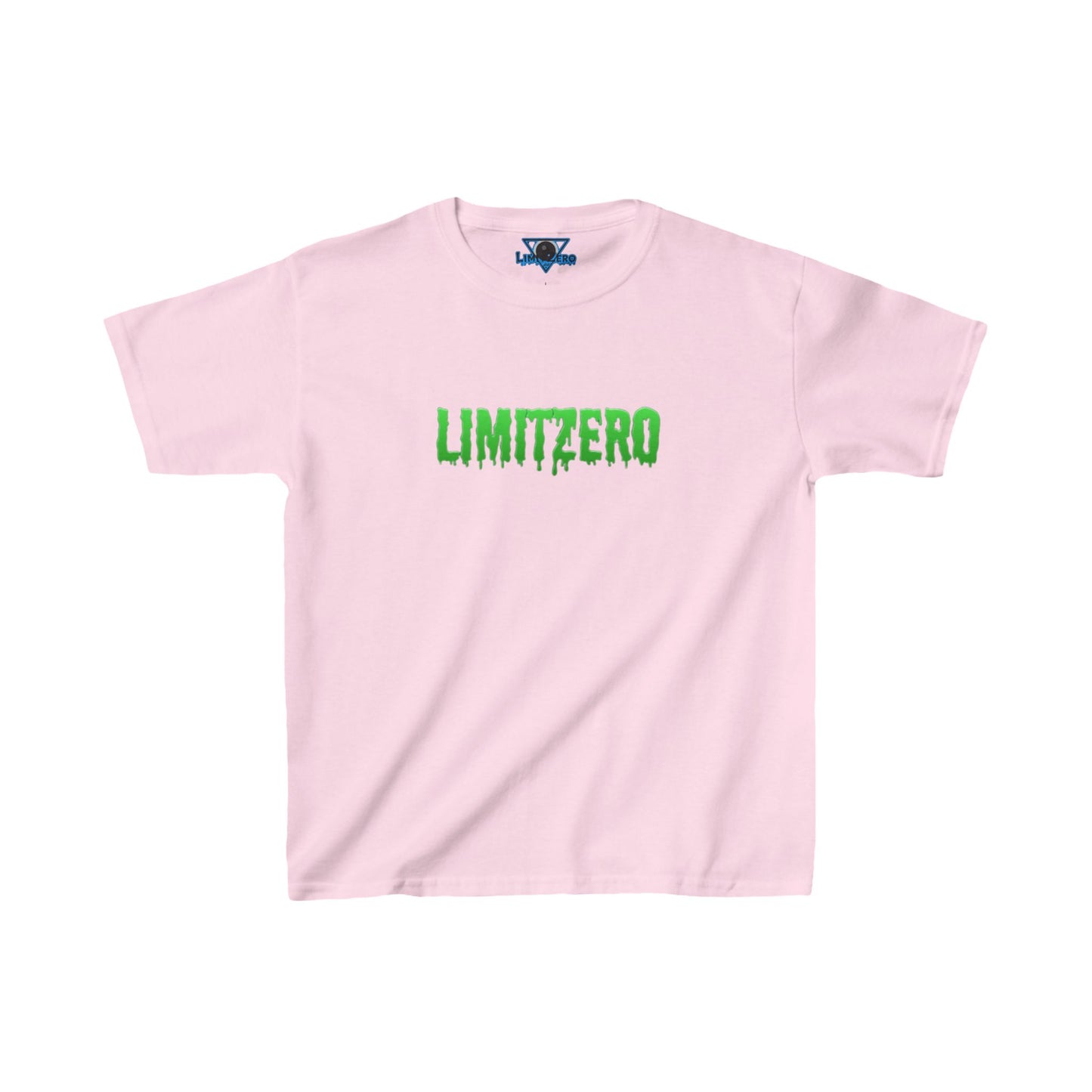 LimitZero Kids Heavy Cotton™ Cr33p Drip Logo Tee