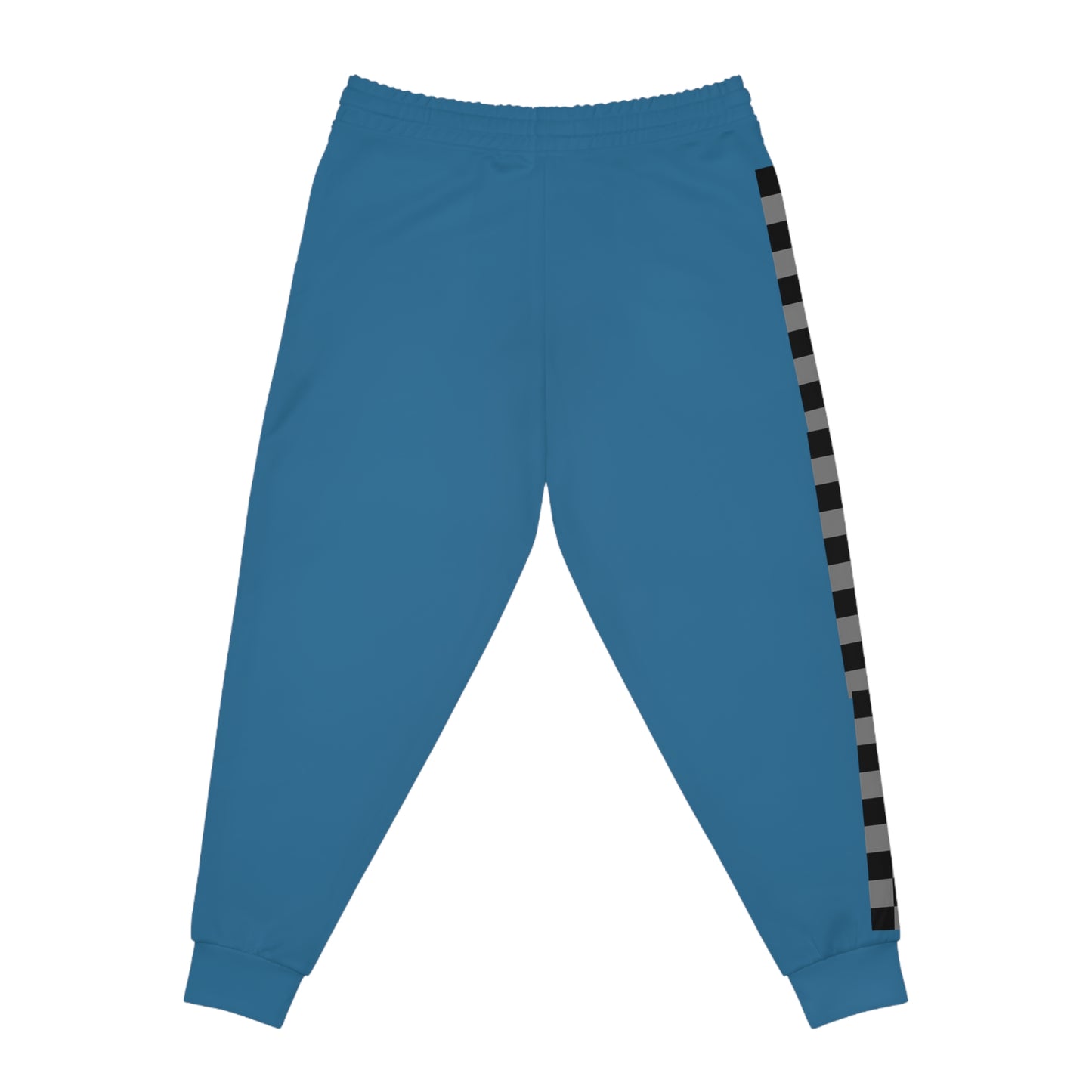 LimitZero Dark Blue Unisex Checkered Sweatpants