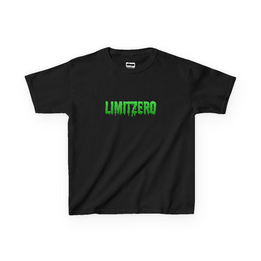 LimitZero Kids Heavy Cotton™ Cr33p Drip Logo Tee (EU)