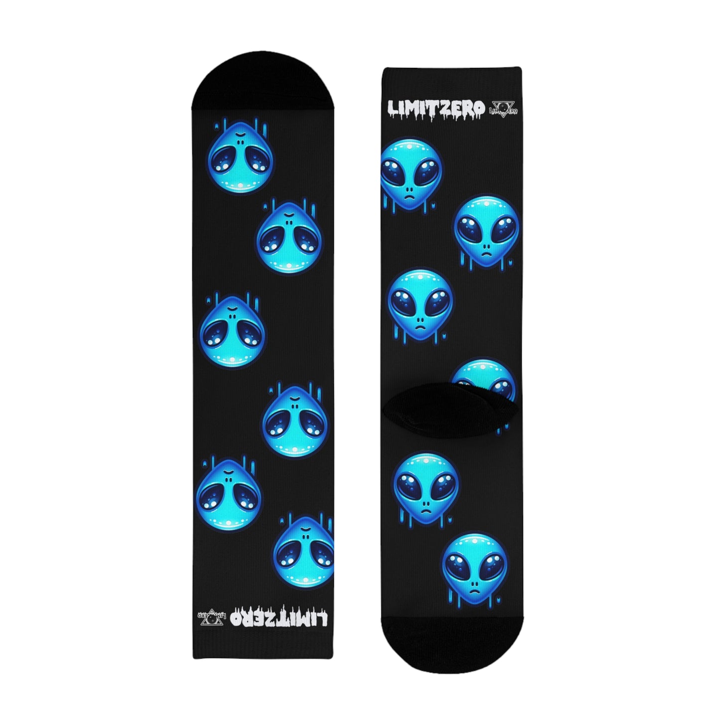 LimitZero Alien Crew Socks (made in EU)