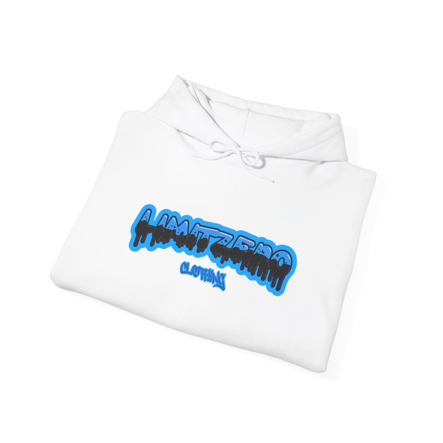 LimitZero Unisex Blue Lab-Drip Heavy Blend™ Hoodie