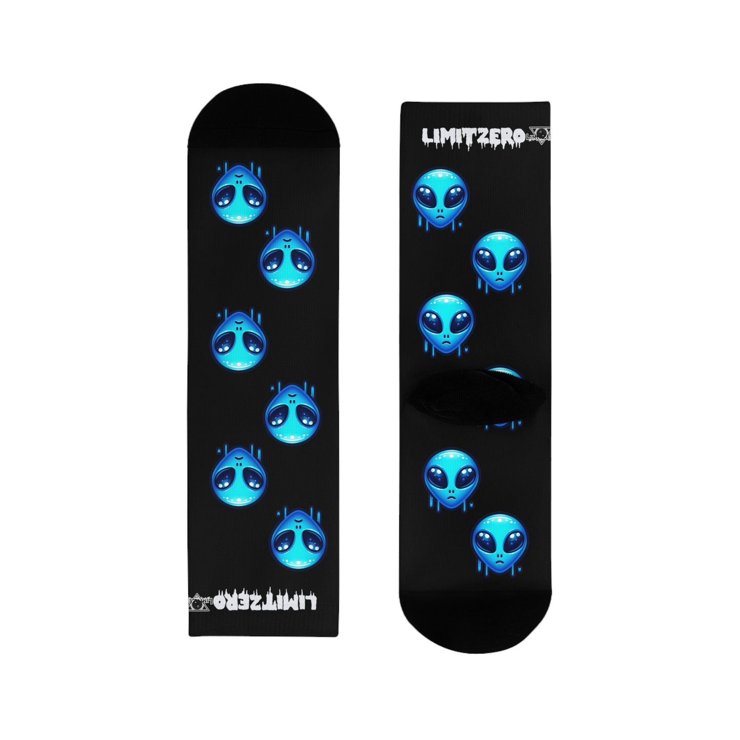 LimitZero Alien Crew Socks (made in EU)