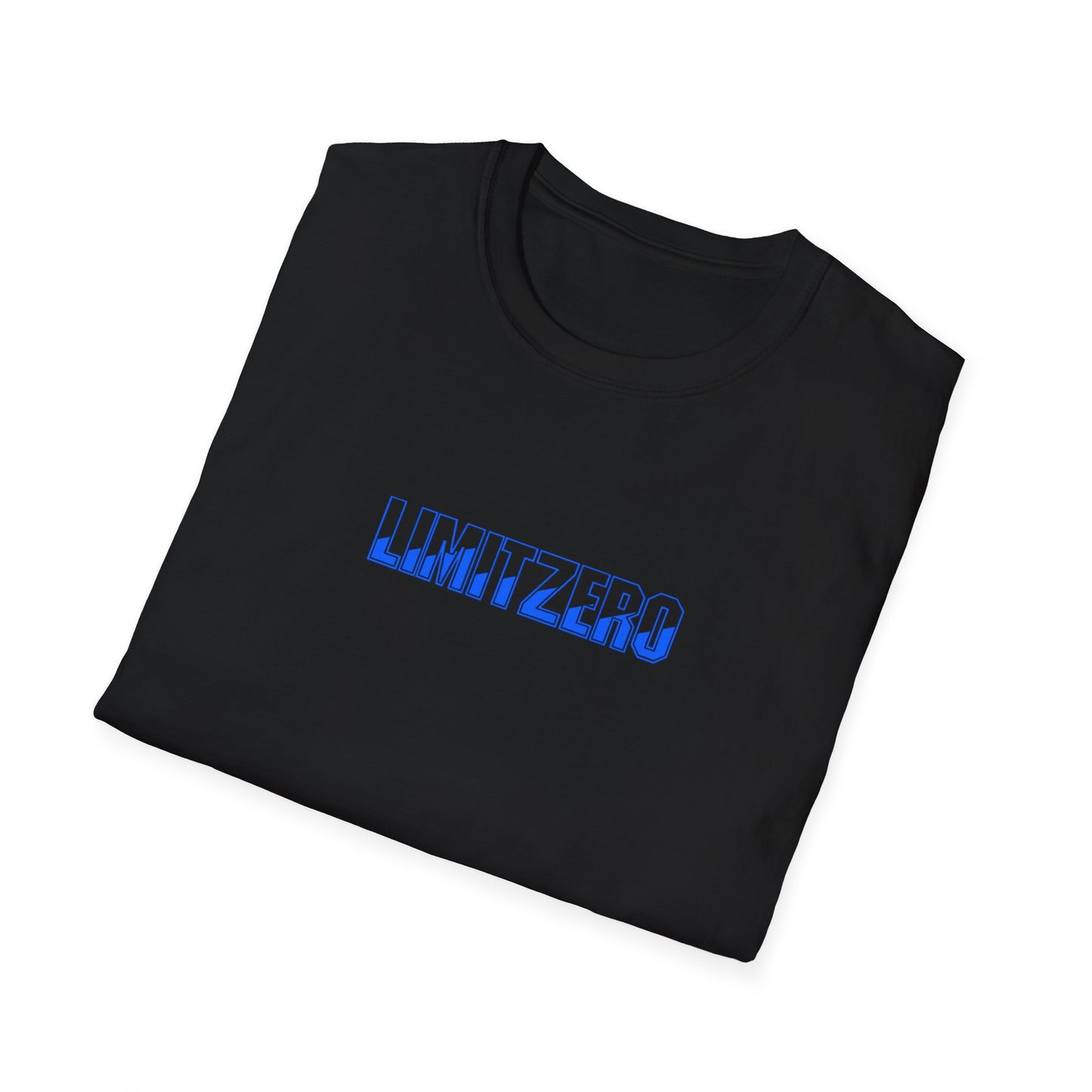 LimitZero Front Half Blue Logo Tee