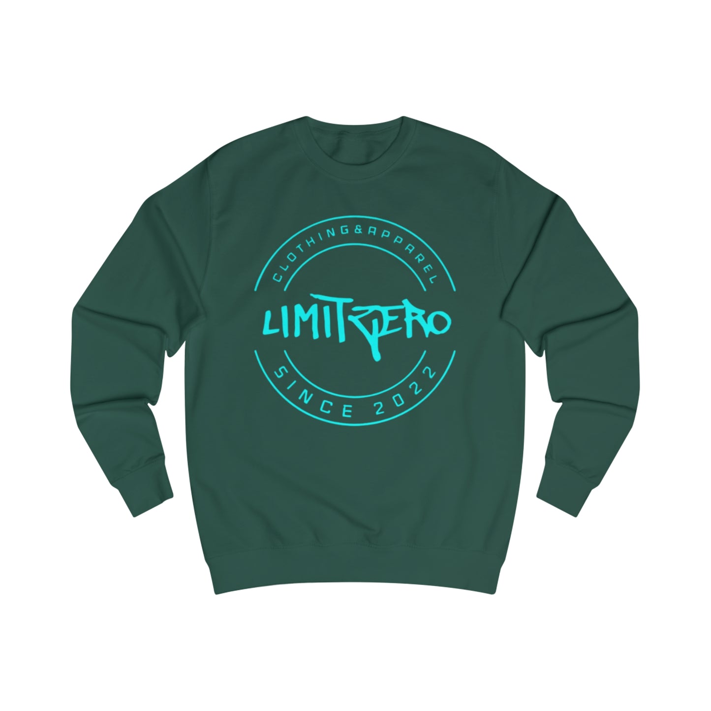 LimitZero Dark Green Unisex Sweatshirt