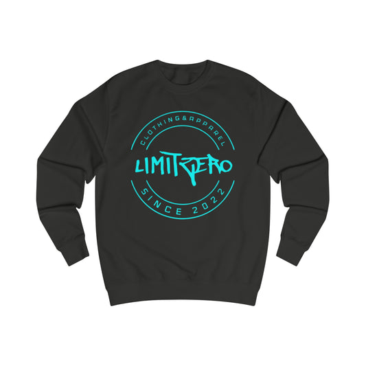 LimitZero Black/Teal Unisex Sweatshirt