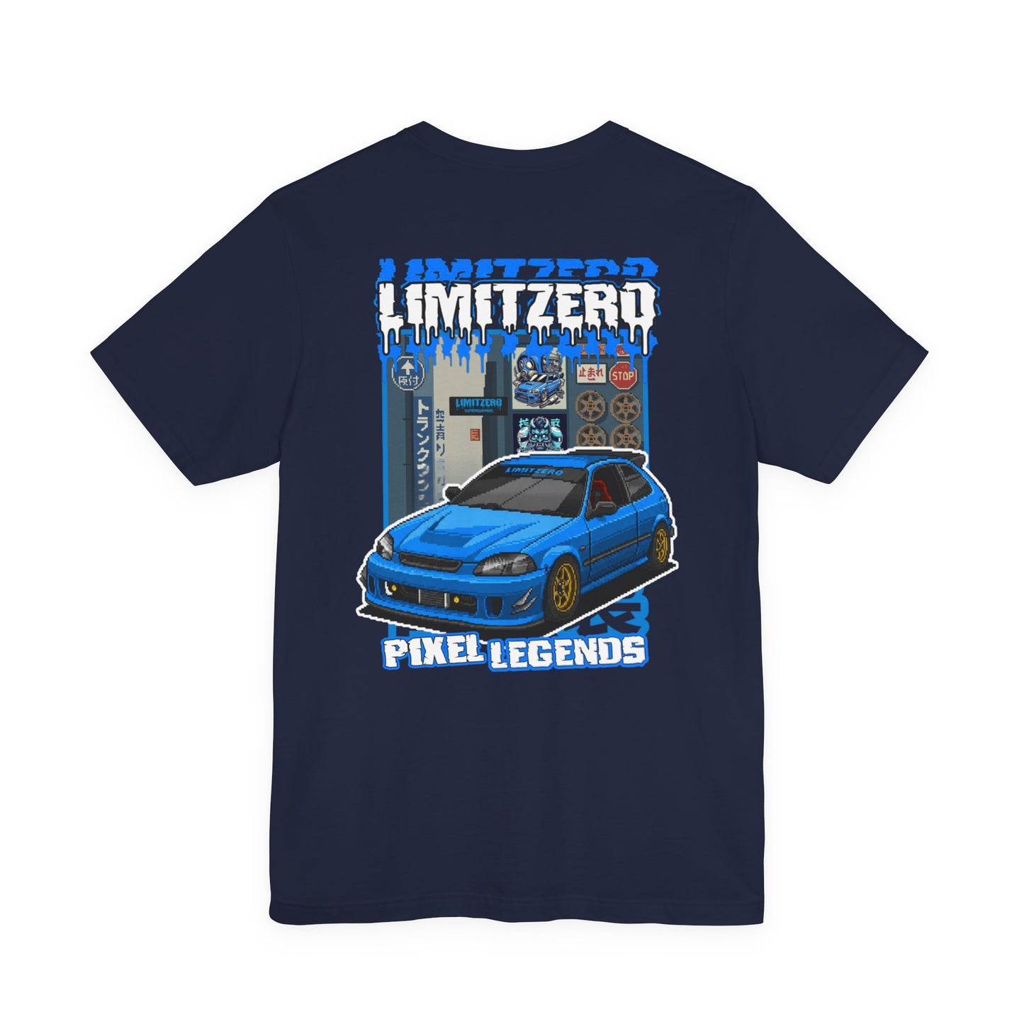 LimitZero EK4 Pixel Driveway Unisex T