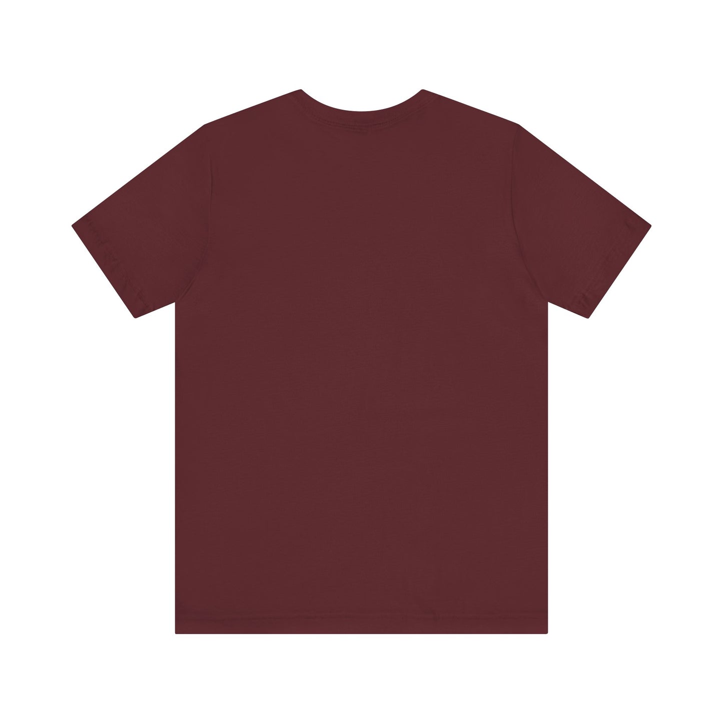 LimitZero Front New Era Glitch Maroon Logo Tee