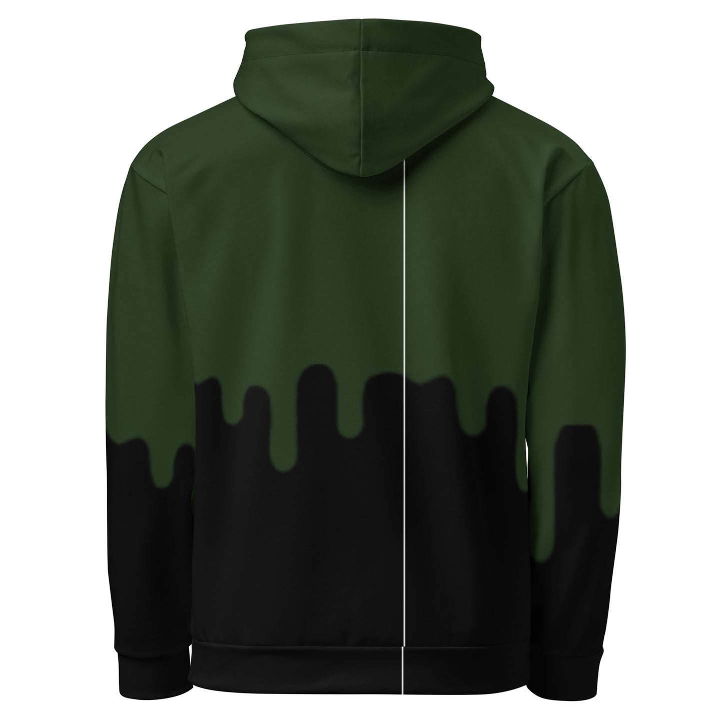 LimitZero LimitedEdition Logo V2 2-Drip-Color (Green/Black) Unisex Hoodie