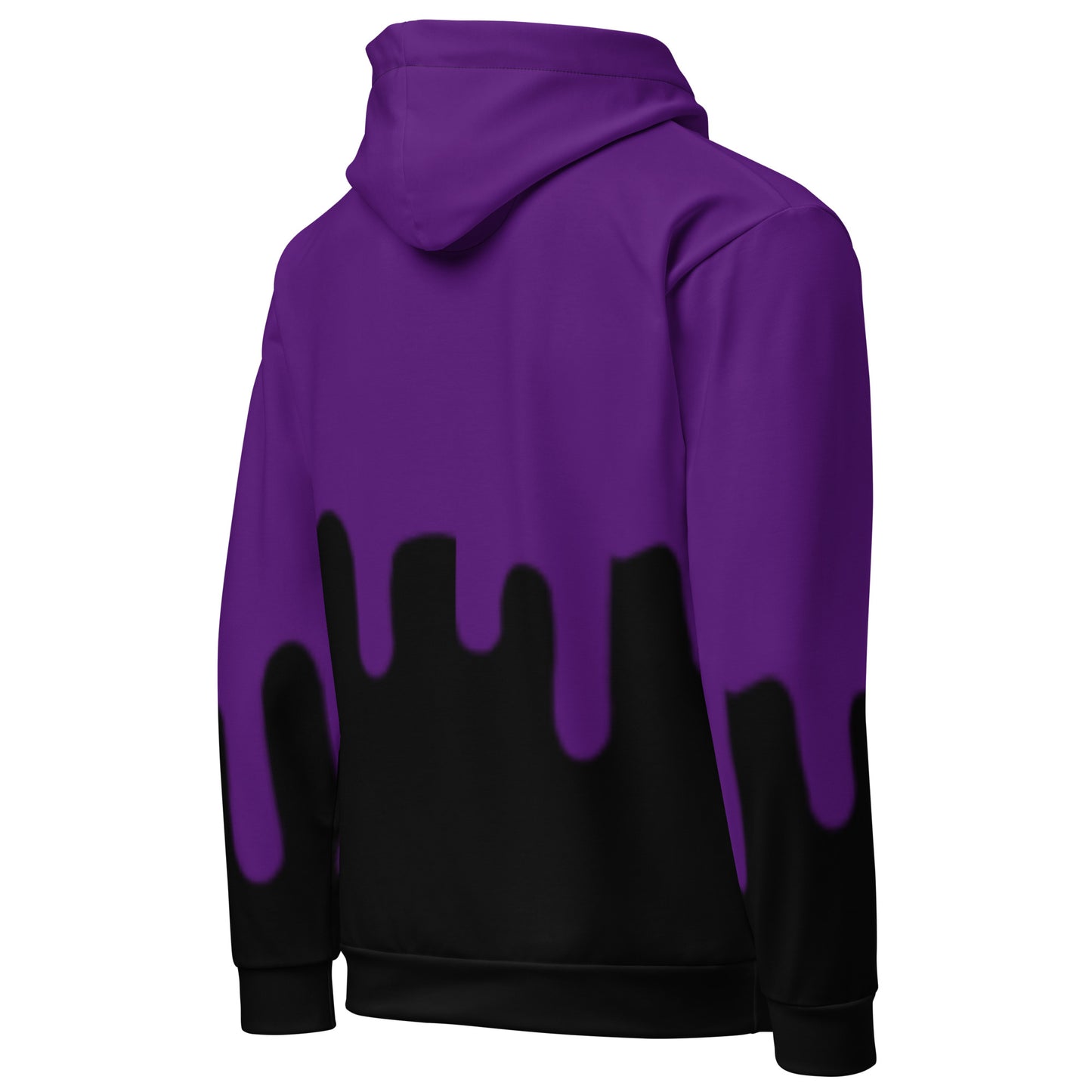 LimitZero LimitedEdition Logo V2 2-Drip-Color (Purple/Black) Unisex Hoodie