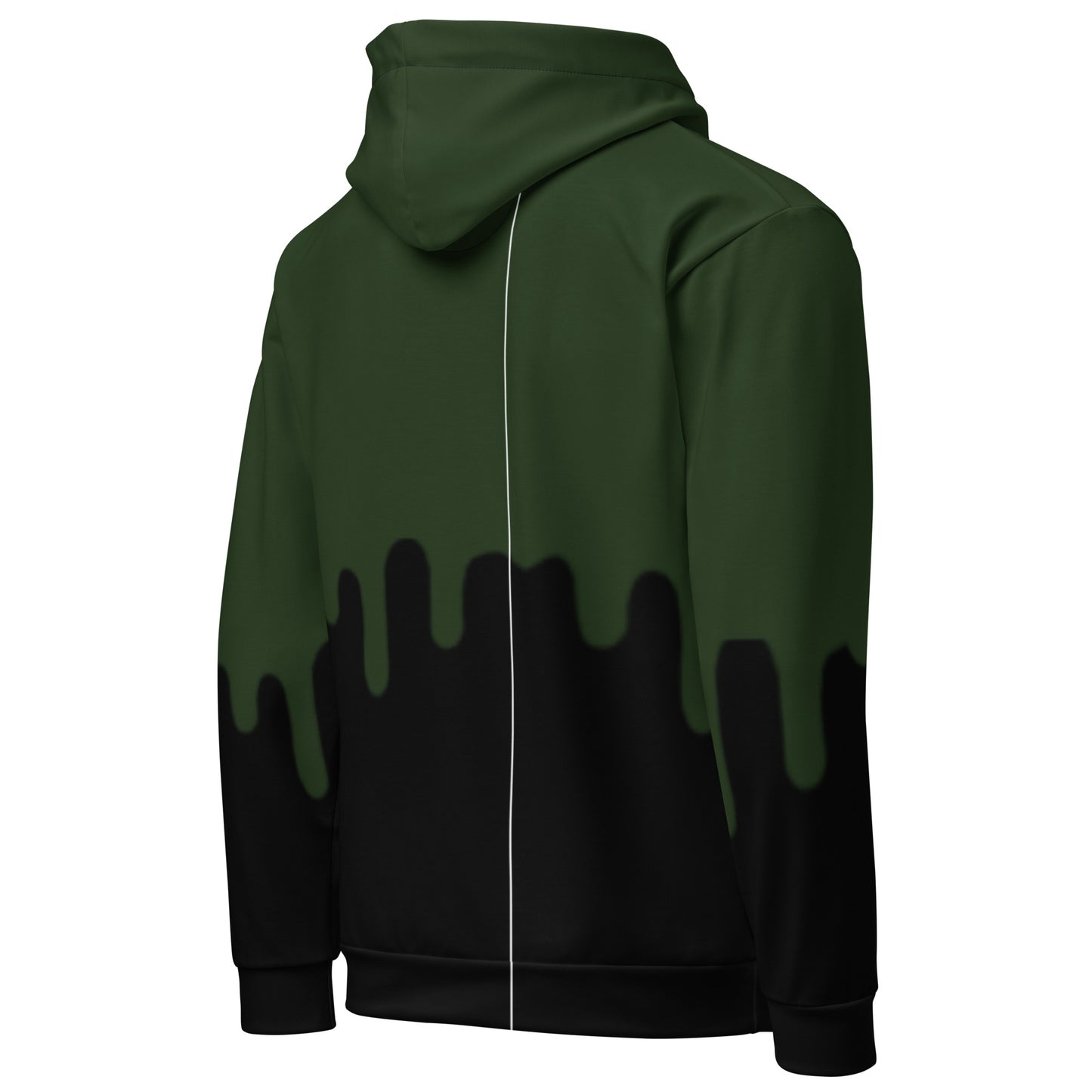 LimitZero LimitedEdition Logo V2 2-Drip-Color (Green/Black) Unisex Hoodie