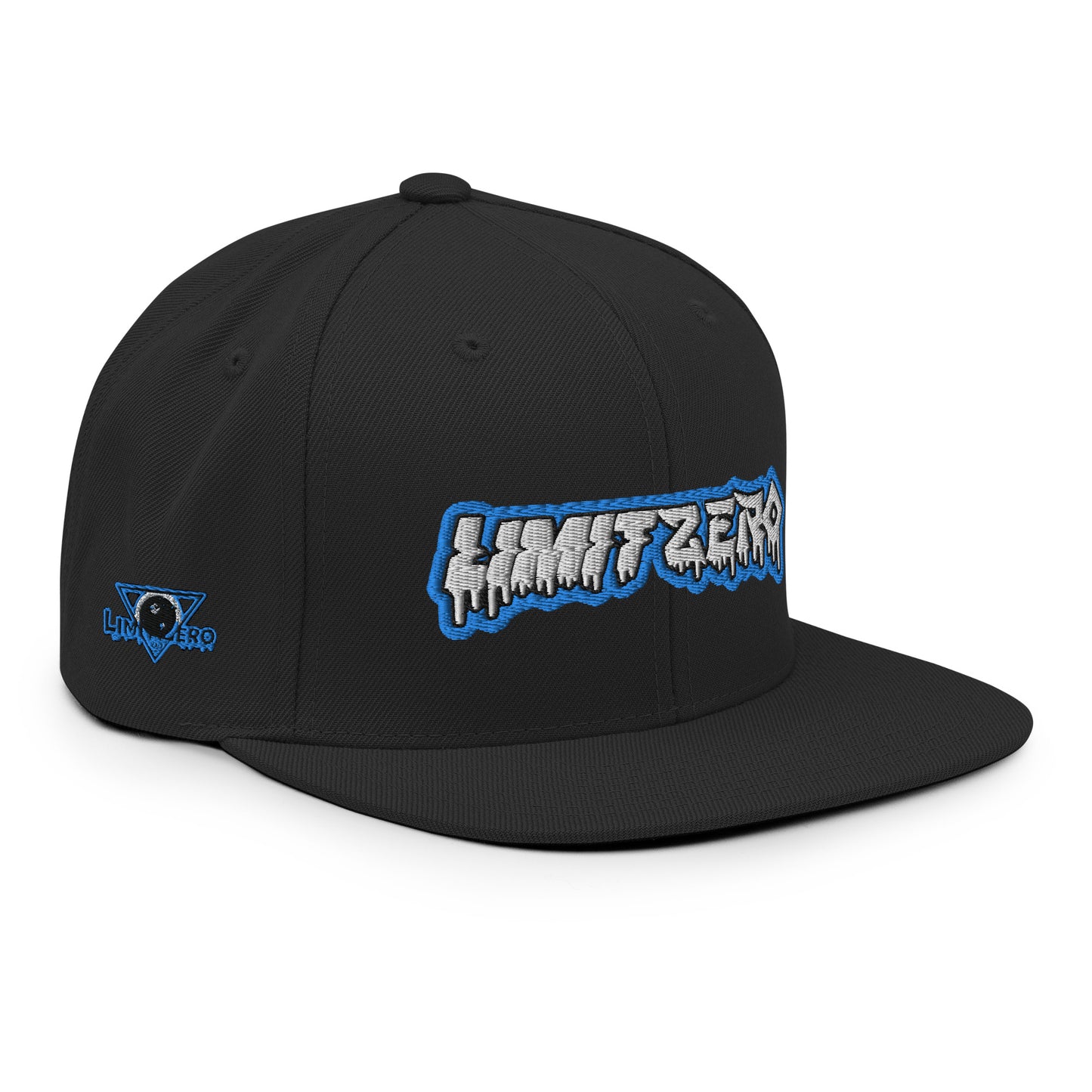 LimitZero Embroided Curved Neon-Drip FlatCap